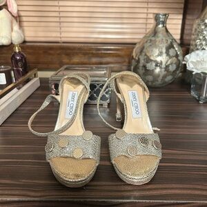 Jimmy choo heels 
Size 8
Purchased at saks fifth Avenue